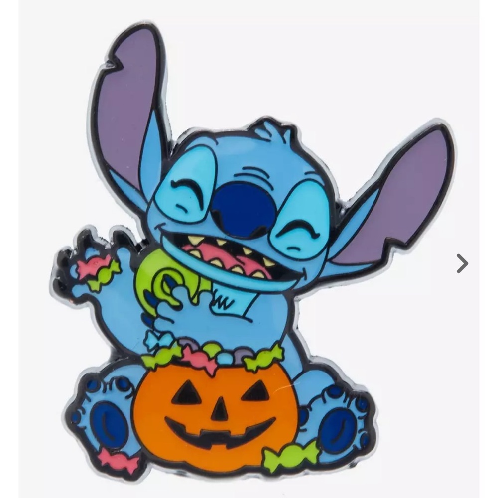 Exclusive - Loungefly Disney Lilo & Stitch Halloween Candy Stitch Enamel Pin